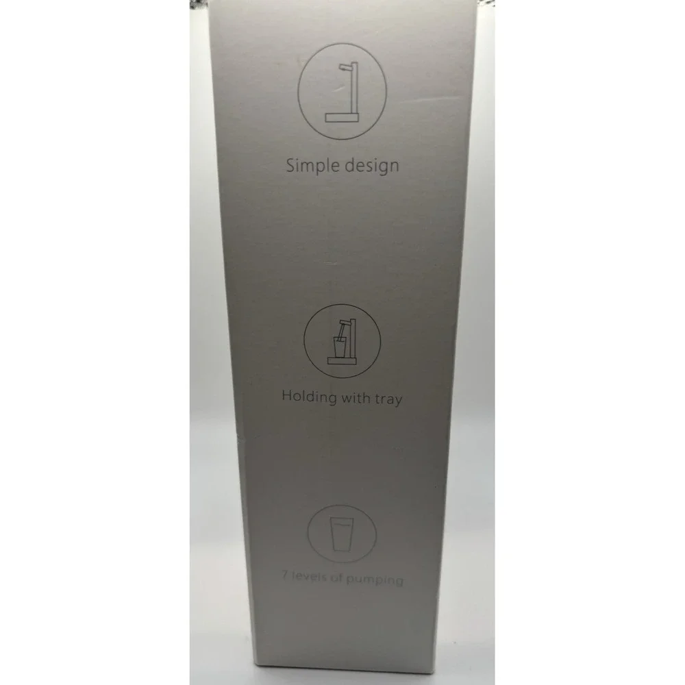 NEW‎ Smart Table Water Dispenser Automatic Electric Desktop Portable Pump White